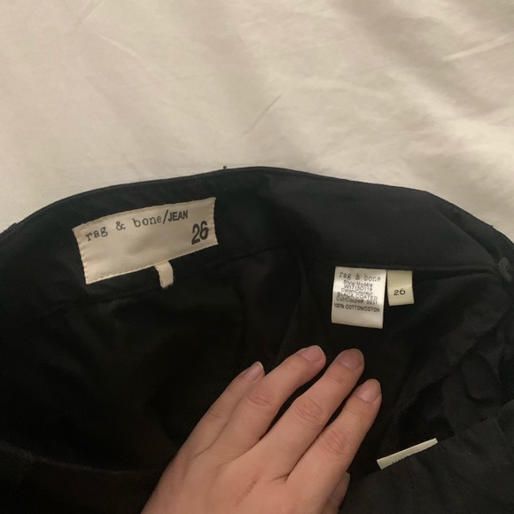 RAG AND BONE Aberdeen Coated Trousers - Picture 5 of 5